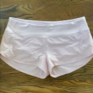 Lululemon Violet Color Shorts Size 8